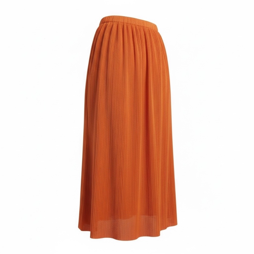 Club Monaco Vibrant Orange Maxi Skirt